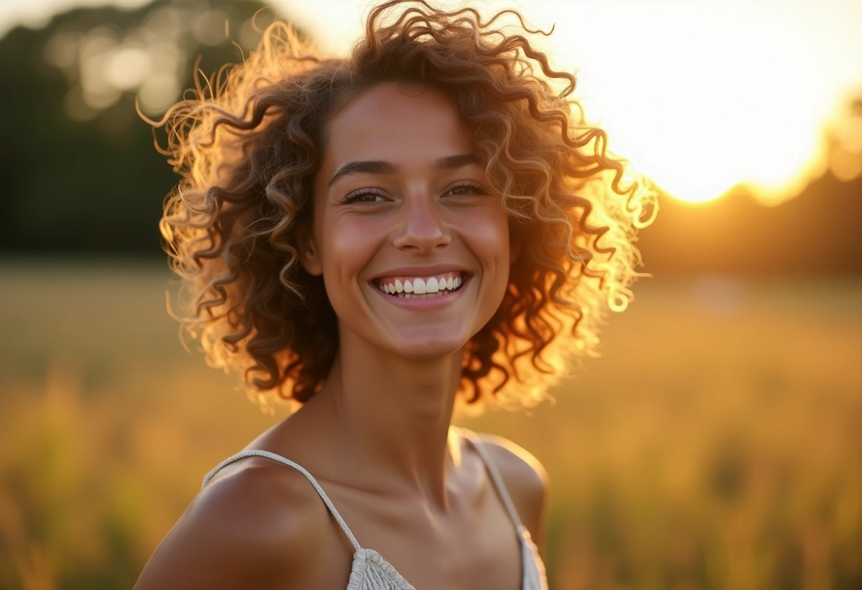 cheveux frisés