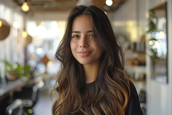 Créer un look captivant avec des cheveux ombrés foncés