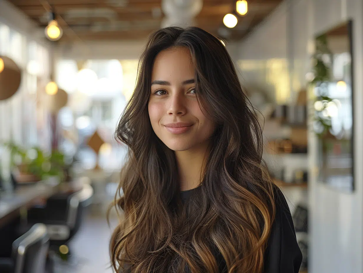 Créer un look captivant avec des cheveux ombrés foncés