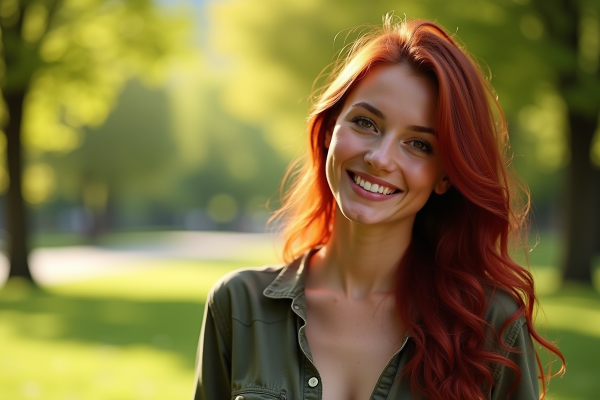 Cheveux roux foncé : secrets pour magnifier cette couleur naturelle