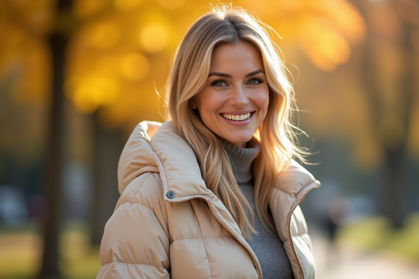 Doudoune blonde : quelle couleur choisir pour une harmonie parfaite ?
