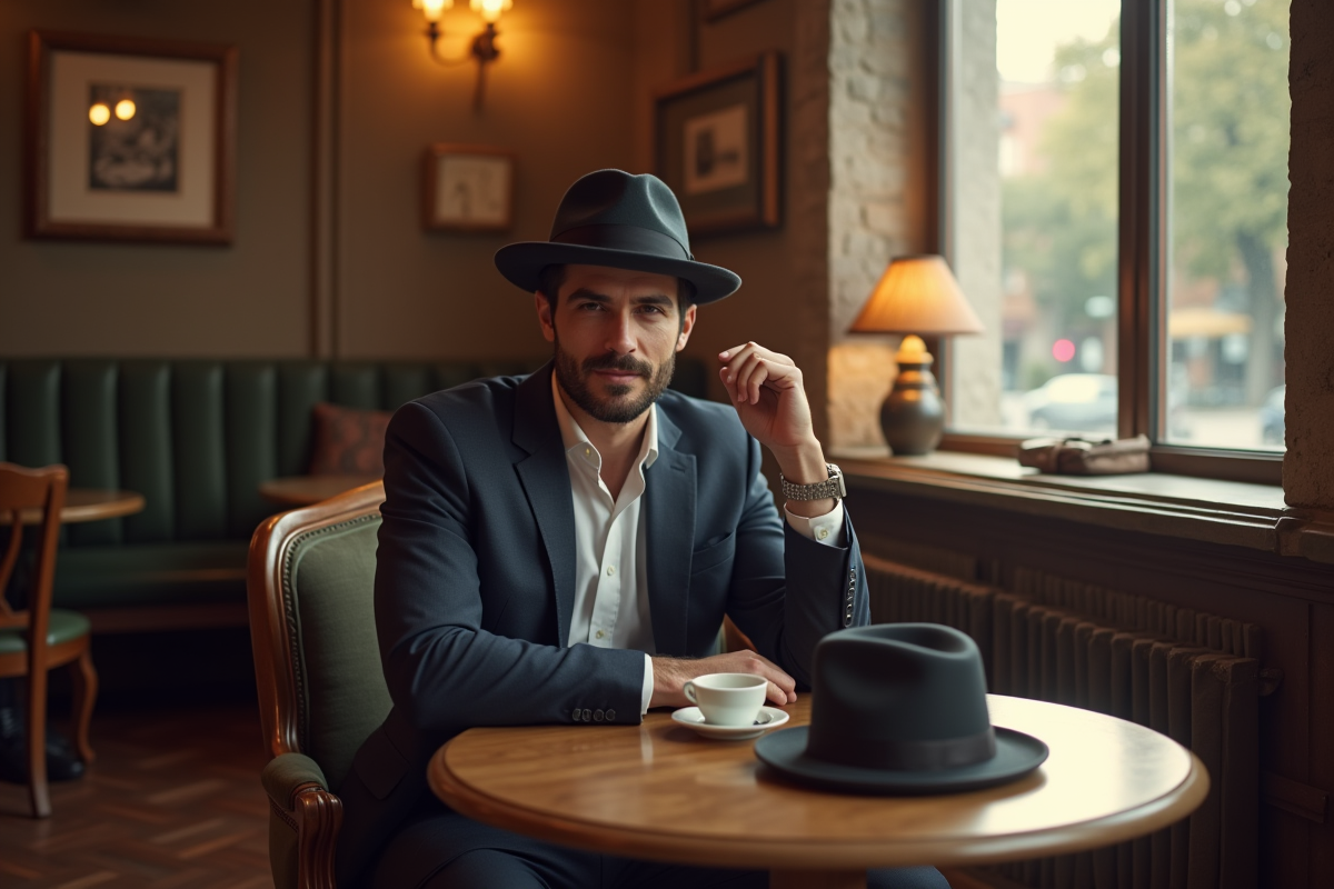 chapeau élégant