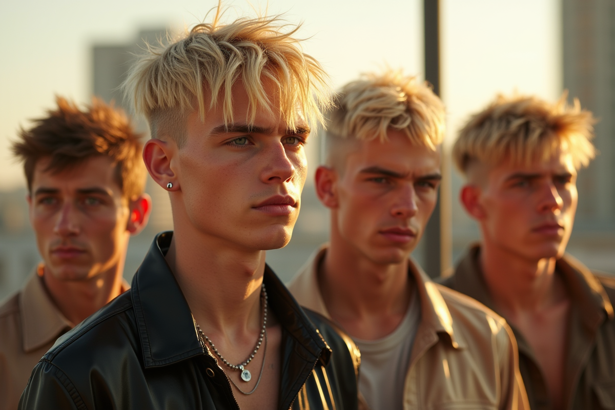 homme blond