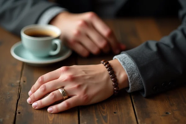 Pourquoi opter pour un bracelet graine de café pour homme : un emblème de raffinement