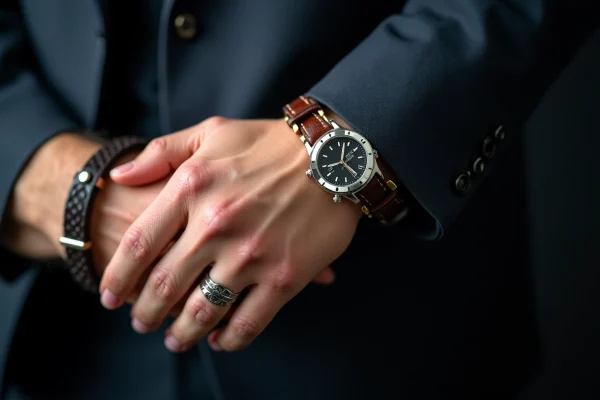 Bijoux tendance pour homme : les matières nobles à privilégier