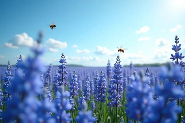 Les bienfaits esthétiques et écologiques du lin en fleurs