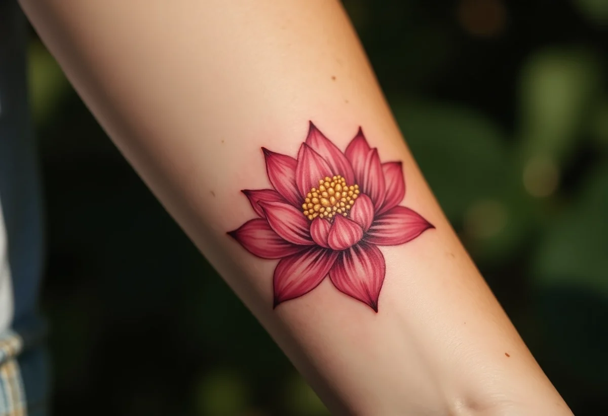 Tatouage fleur de lotus : signification et mystères cachés